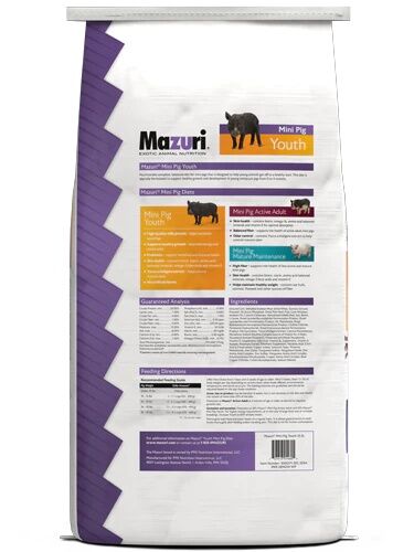 Mazuri Mini Pig Youth Feed, 25-Lb