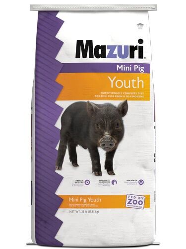 Mazuri Mini Pig Youth Feed, 25-Lb