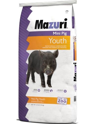 Mazuri Mini Pig Youth Feed, 25-Lb