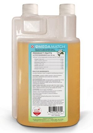 Purina Omega Match Ahiflower Oil Supplement, 32-Oz