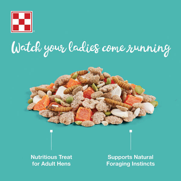 Purina Farm To Flock Protein Blend Hen Treats, 7.5-Lb