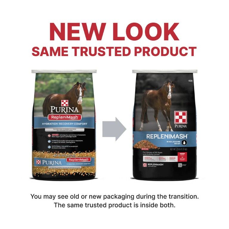 Purina RepleniMash Horse Mash, 7-Lb