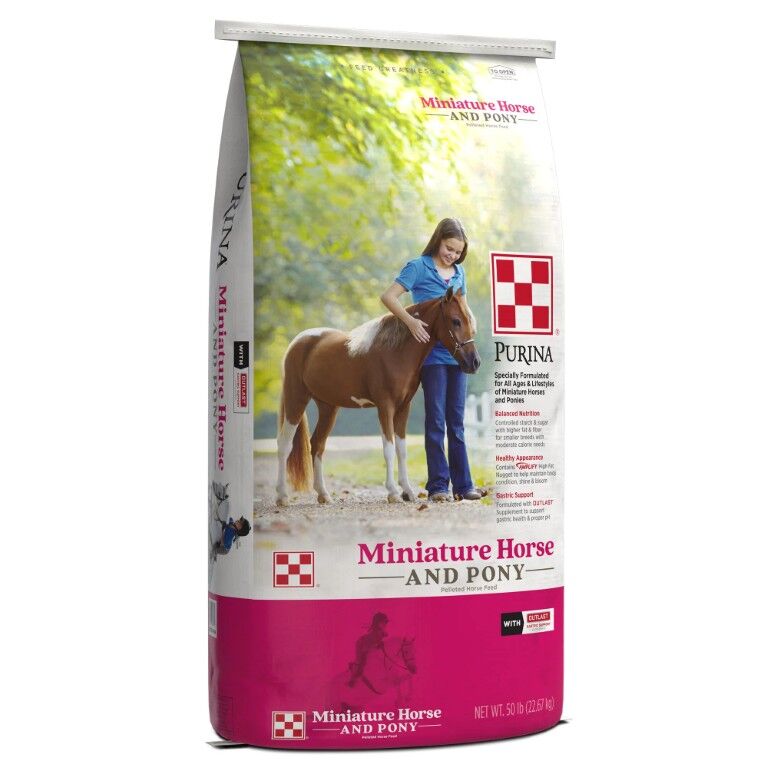 Purina Miniature Horse & Pony Feed, 50-Lb