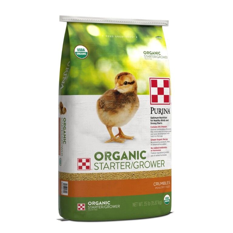 Purina Organic Starter-Grower, 35-Lb