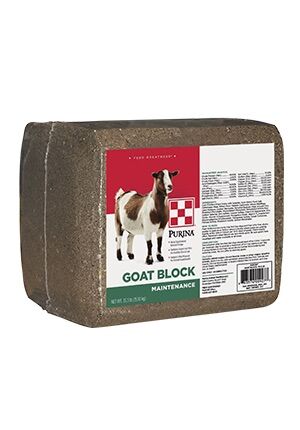 Purina Goat Block, 33.3-lb bag 