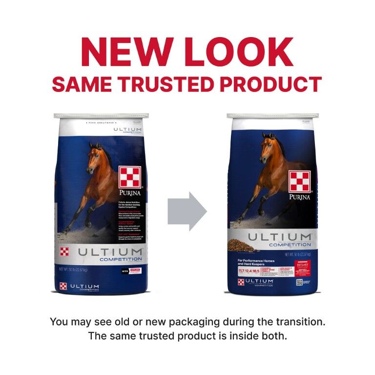 Purina Ultium Competition Horse Formula, 50-Lb