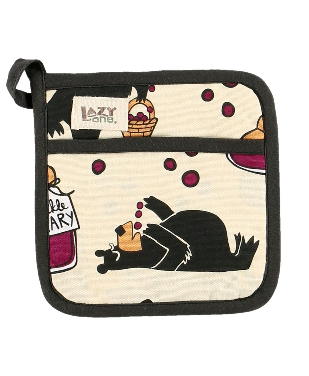 LazyOne Huckle-Beary Pot Holder