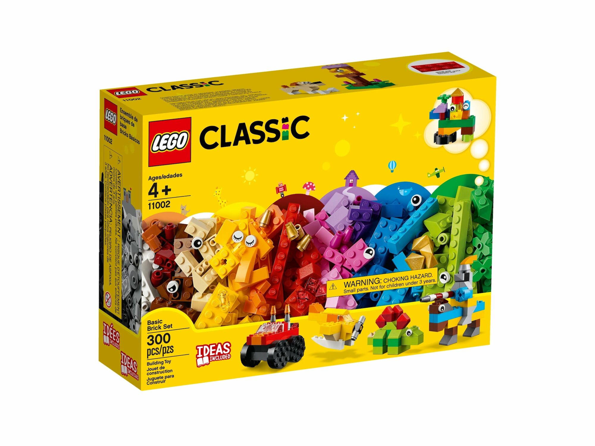 Lego Classic Basic Brick Set 11002 Building Kit (300 Pieces)
