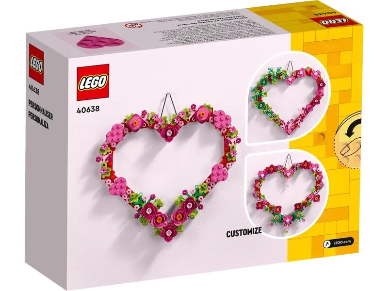 LEGO Heart Ornament