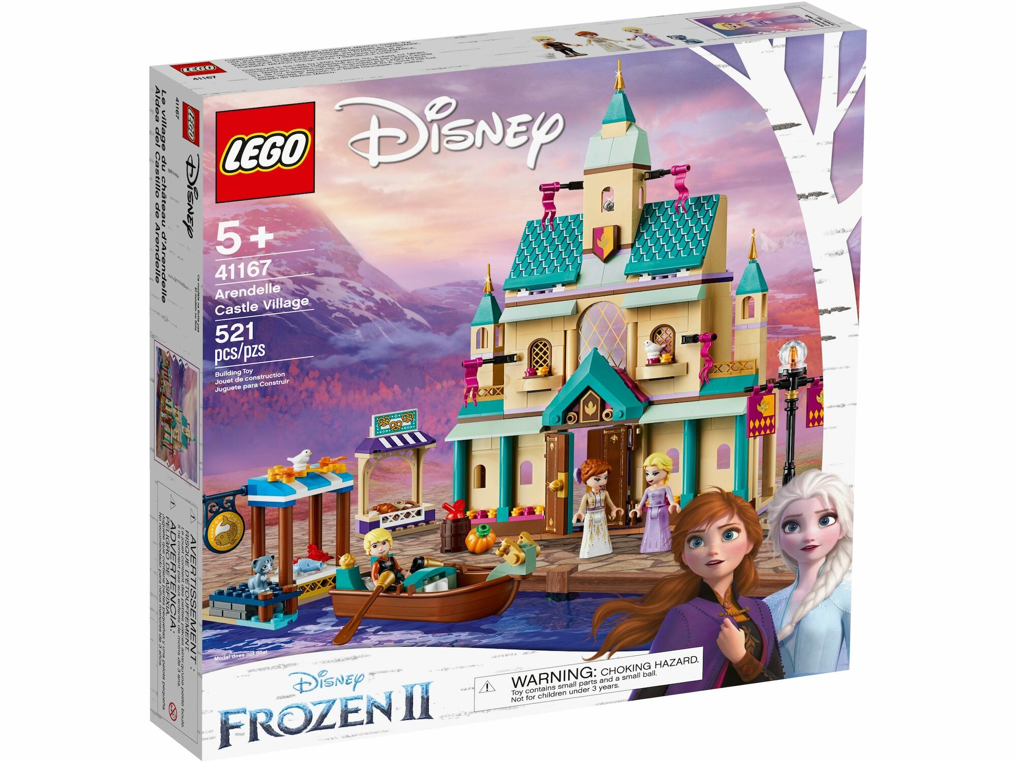Lego Disney Frozen II Arendelle Castle Village 41167 Building Set