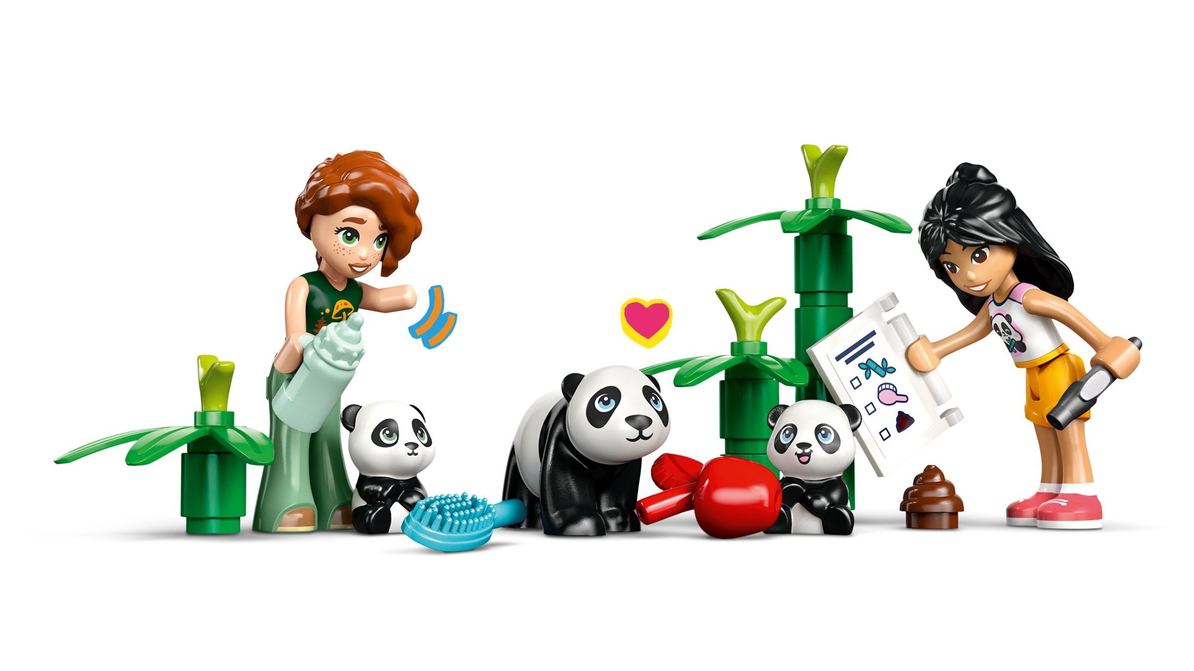 LEGO Friends Panda Sanctuary Animal Care