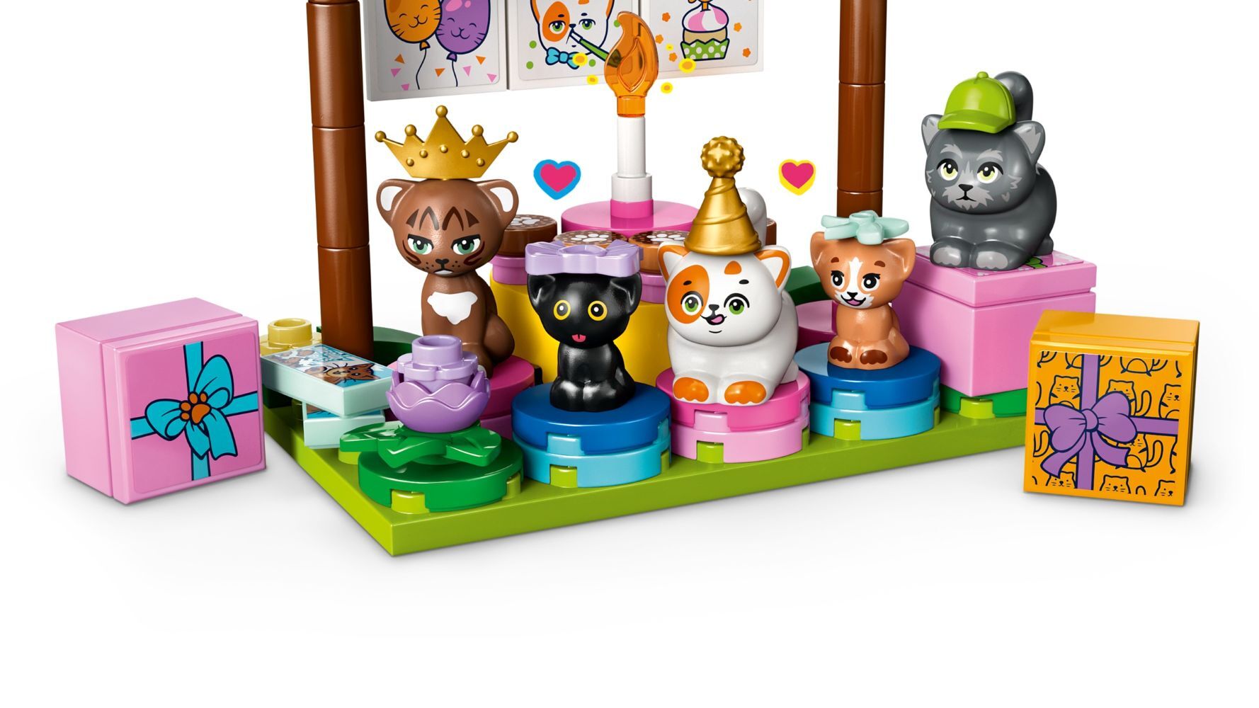 LEGO Friends Cat Birthday Party & Tree House