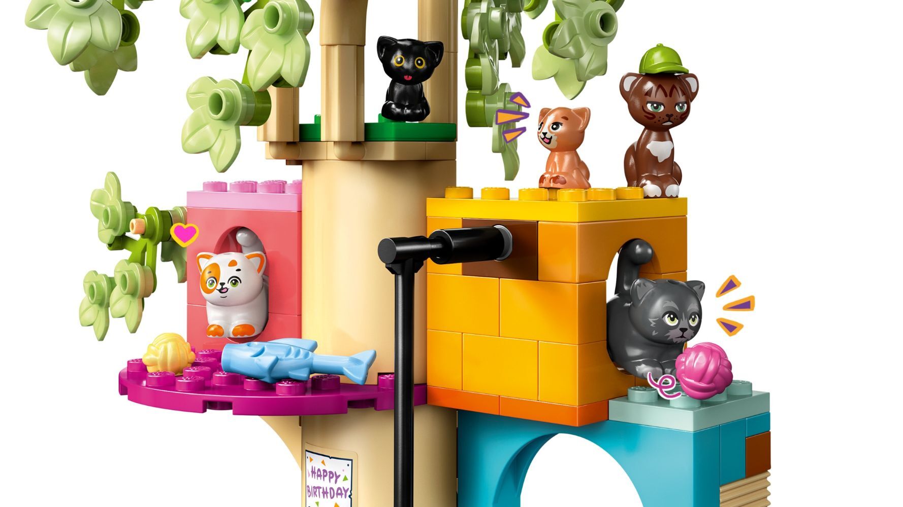 LEGO Friends Cat Birthday Party & Tree House
