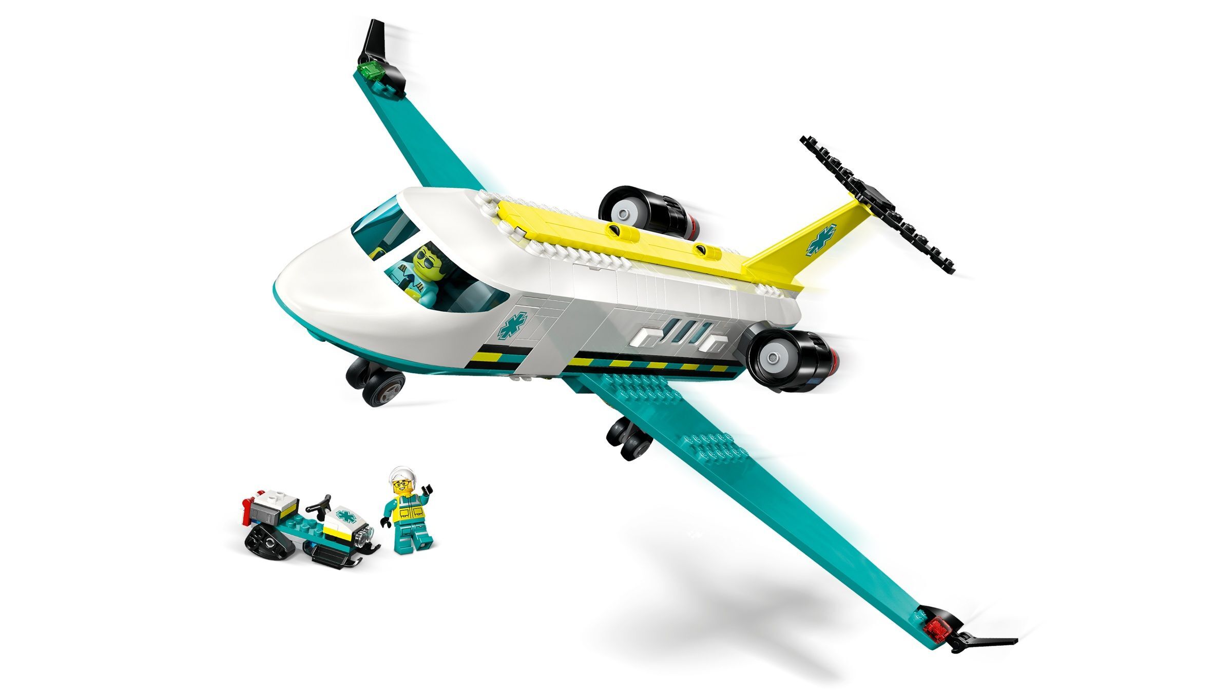 LEGO City Emergency Air Ambulance Airplane
