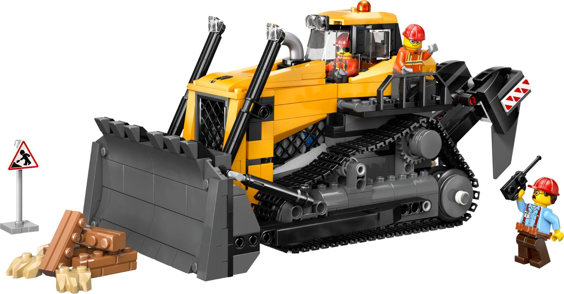 LEGO City Yellow Bulldozer