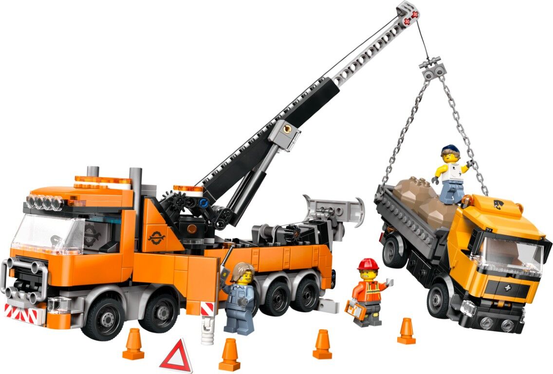LEGO City Heavy-Duty Recovery Tow Truck with Crane