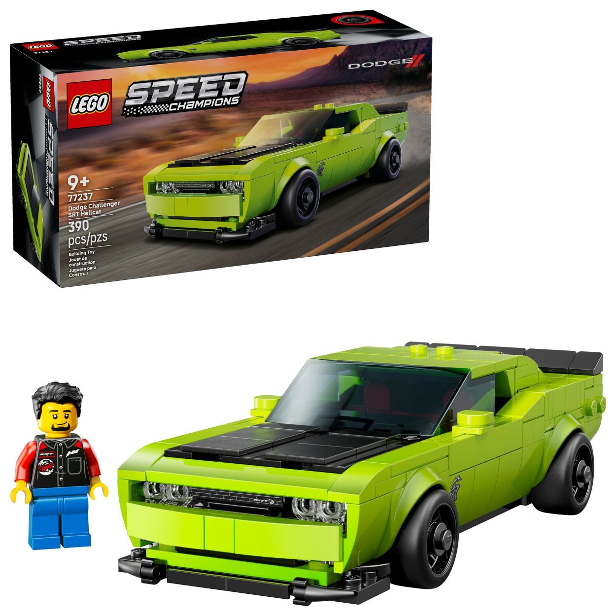 LEGO Speed Champions Dodge Challenger SRT Hellcat Sports Car