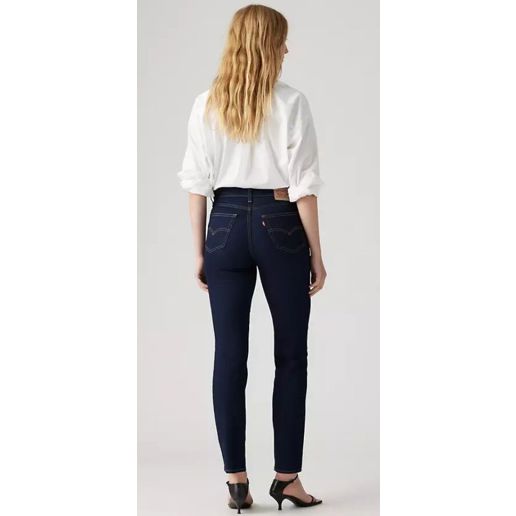 Levi's Women's 724 High Rise Slim Straight Jeans in Cast Shadows
