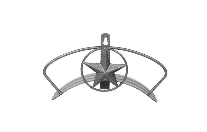 Yard Butler Heavy Duty Wall Mounted Star Design Hose Hanger