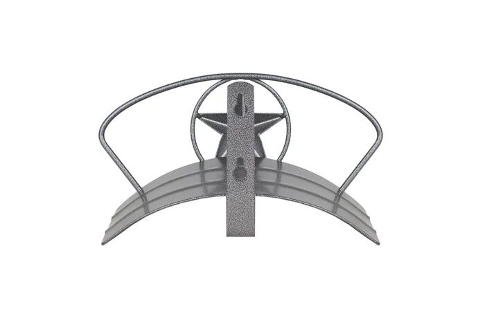 Yard Butler Heavy Duty Wall Mounted Star Design Hose Hanger