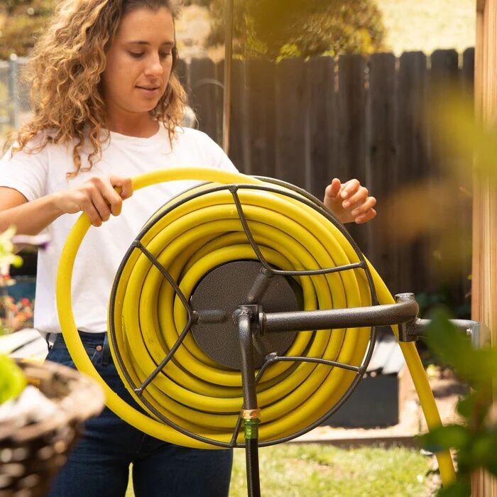 Yard Butler Wall Mounted Swivel Hose Reel