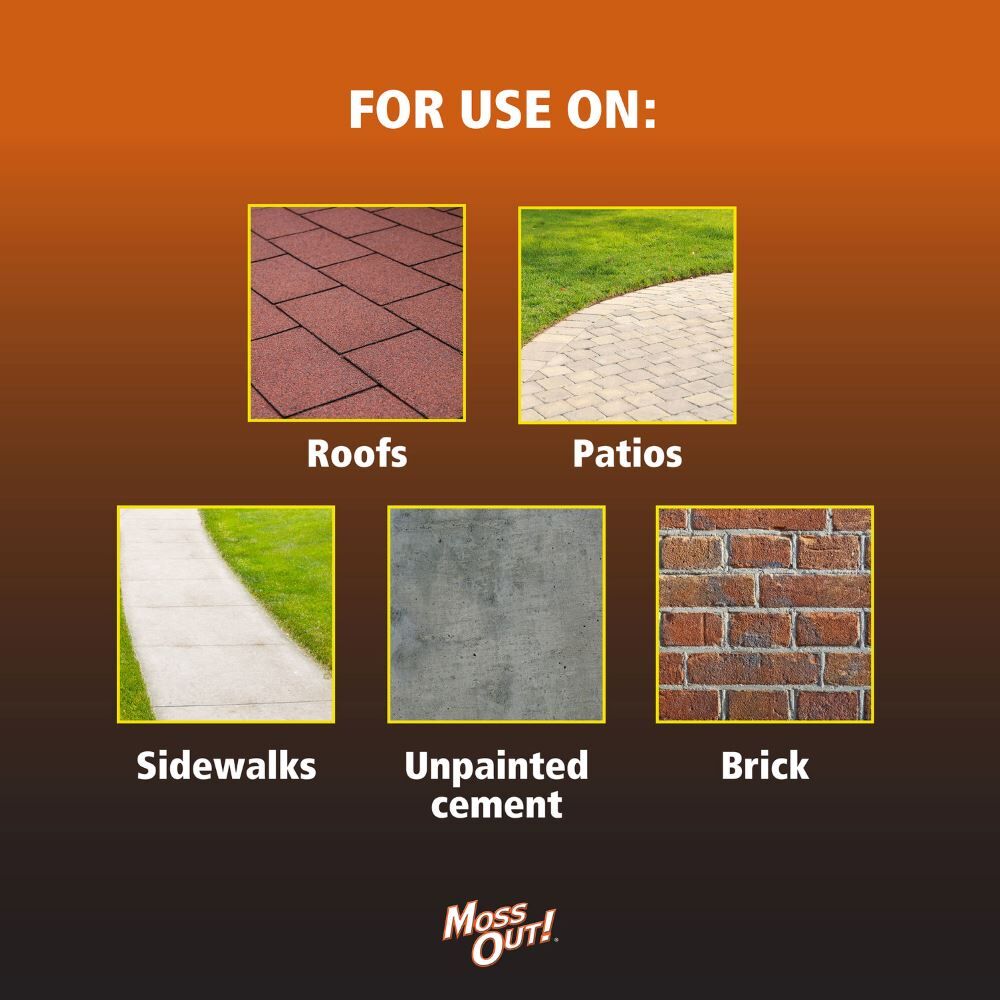Moss Out! for Roofs & Walks RTS, 27-Oz