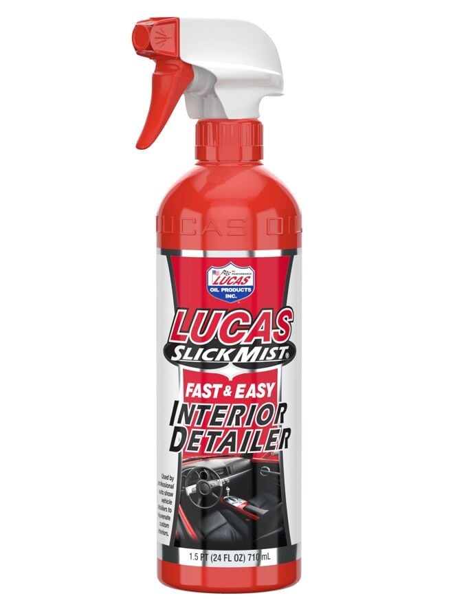 Lucas Oil Slick Mist Interior Detailer, 24-Oz