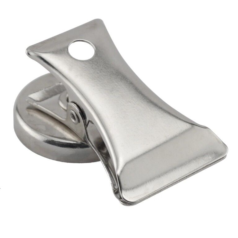 Master Magnetics Handy Clips Magnetic Metal Clips, 2-Pk