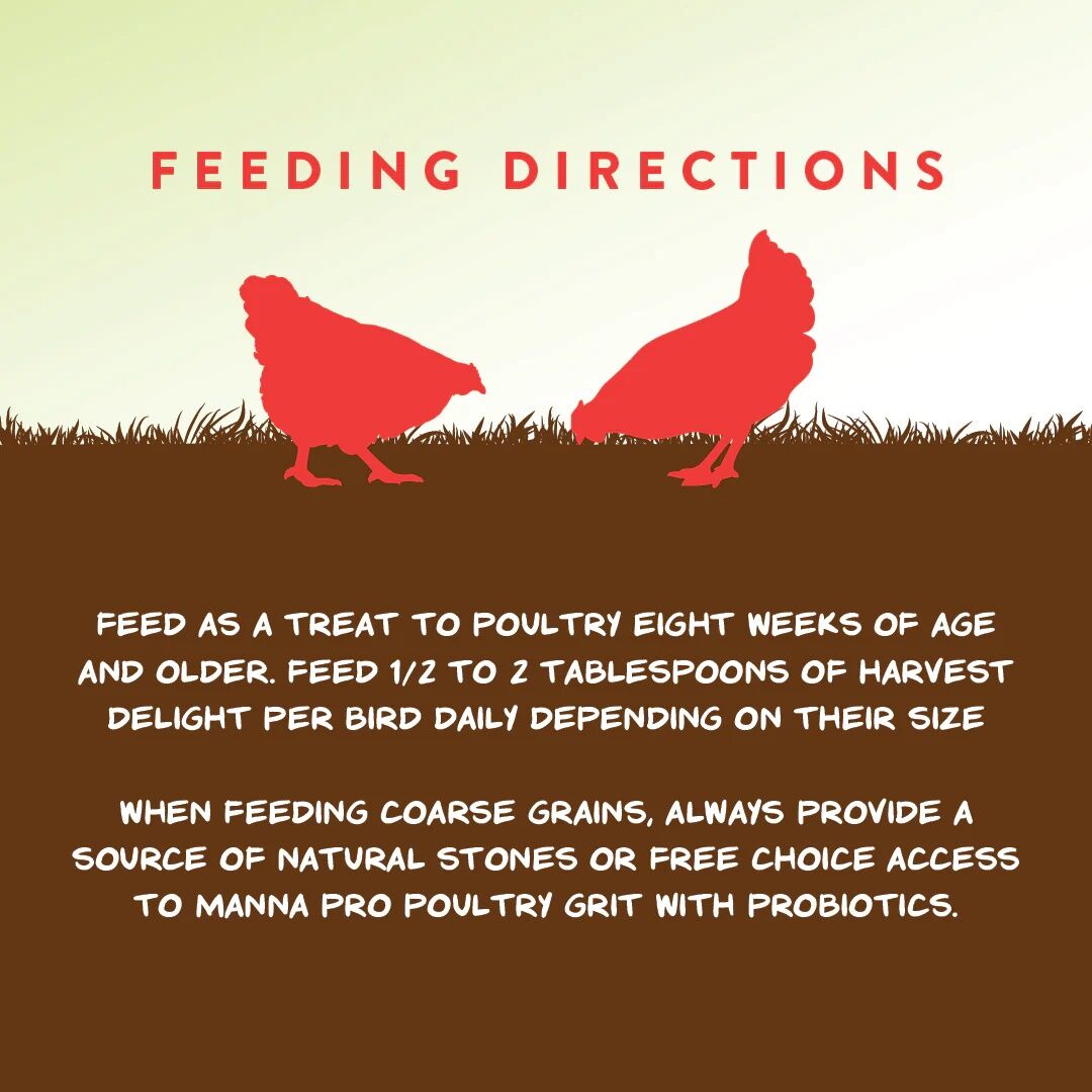 Manna Pro Harvest Delight Poultry Treat, 2.5-Oz