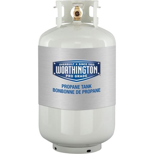 Propane Rext Worthington Steel Portable Propane Tank, 30-Lb