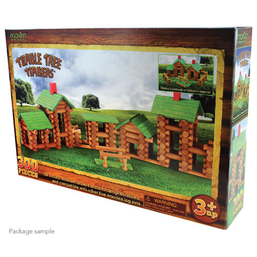 Maxim Tumble Tree Timbers 270 Piece Toy Set With Plastic Parts