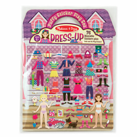 Melissa & Doug Puffy Sticker Play Set: Dress-Up