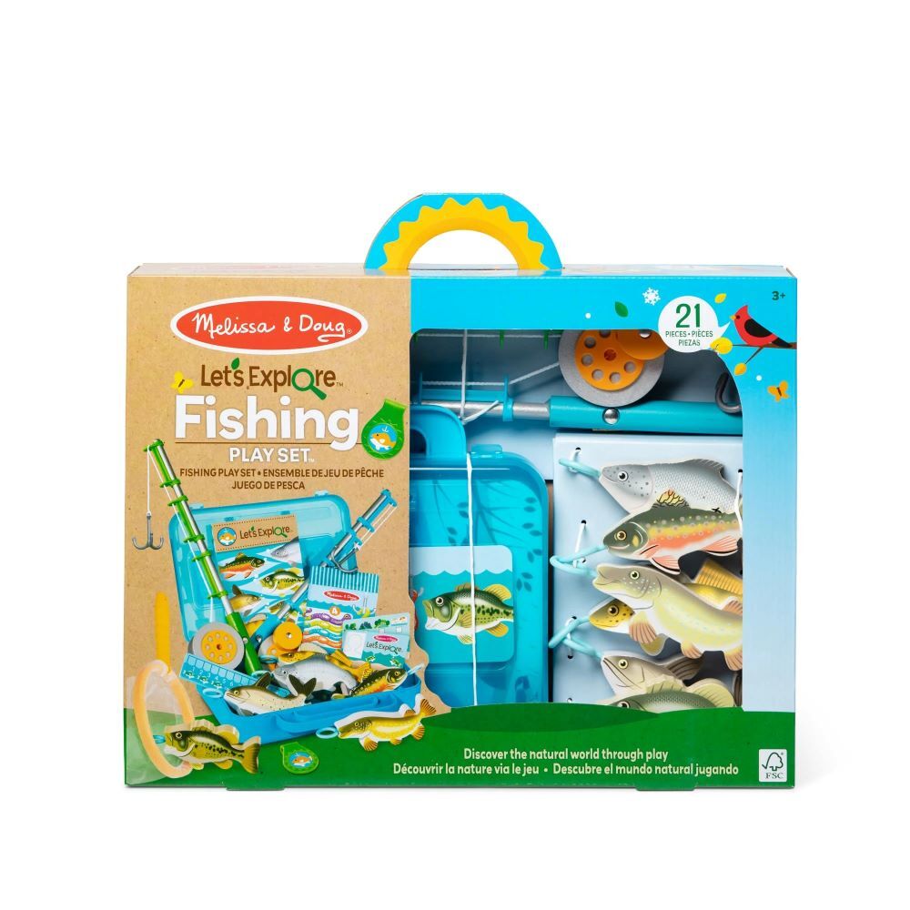 Melissa & Doug Let’s Explore Fishing Play Set