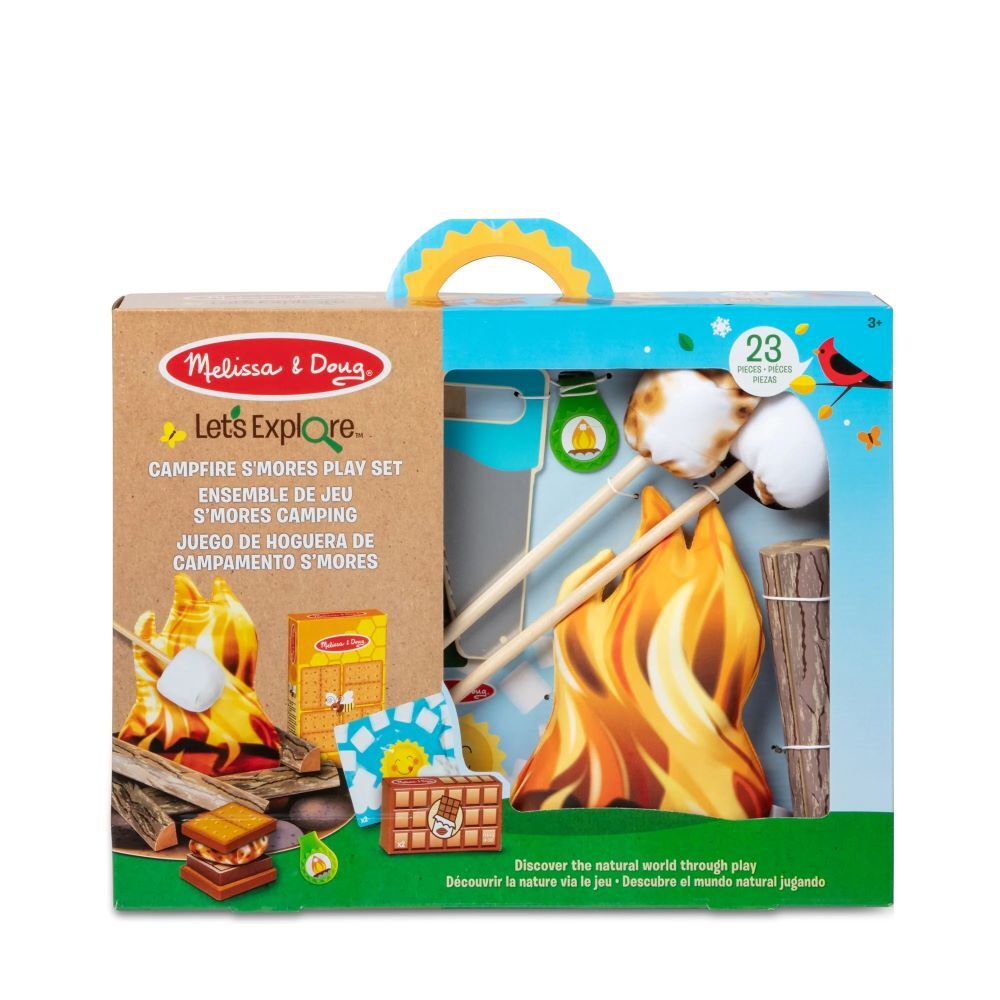 Melissa & Doug Let's Explore Campfire S'Mores Play Set