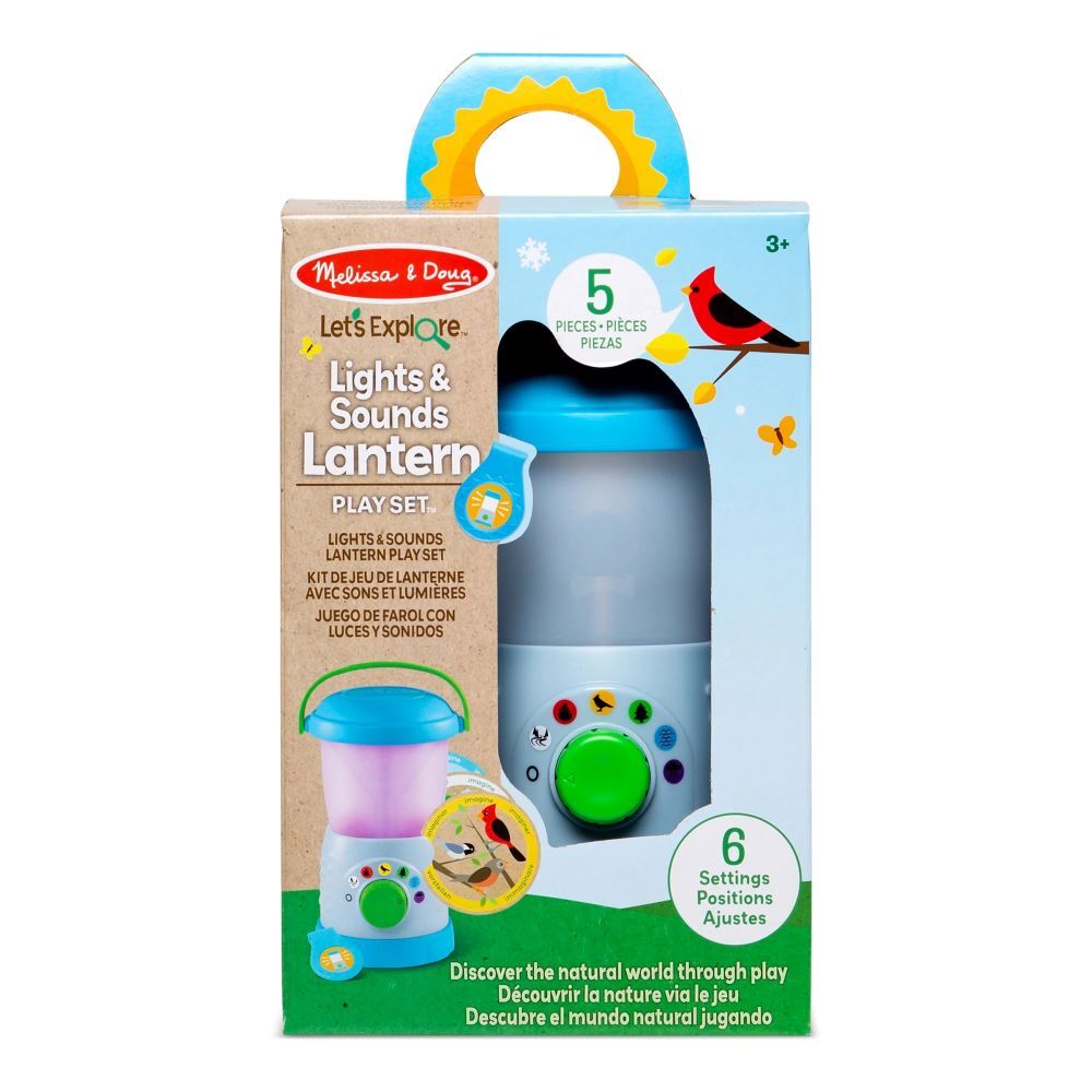 Melissa & Doug Let's Explore Light & Sound Lantern Play Set
