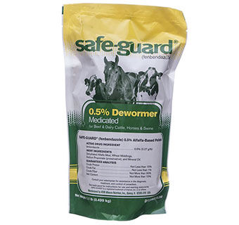 Safe-Guard Medicated Additive Pellet Dewormer 0.5%, 1-Lb
