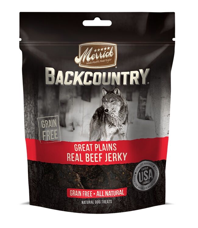 Merrick Backcountry Great Plains Grain Free Real Beef Jerky Dog Treats Merrick Backcountry Great Plains Grain Free Real Beef Jerky Dog Treats