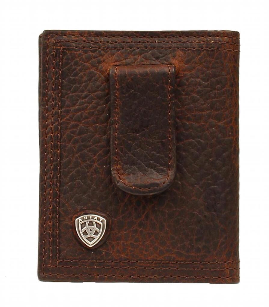 M & F Western Men's Ariat Bi-Fold Money Clip