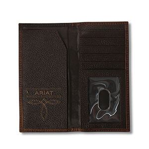 M & F Western Kids' Ariat Leather Rodeo Wallet