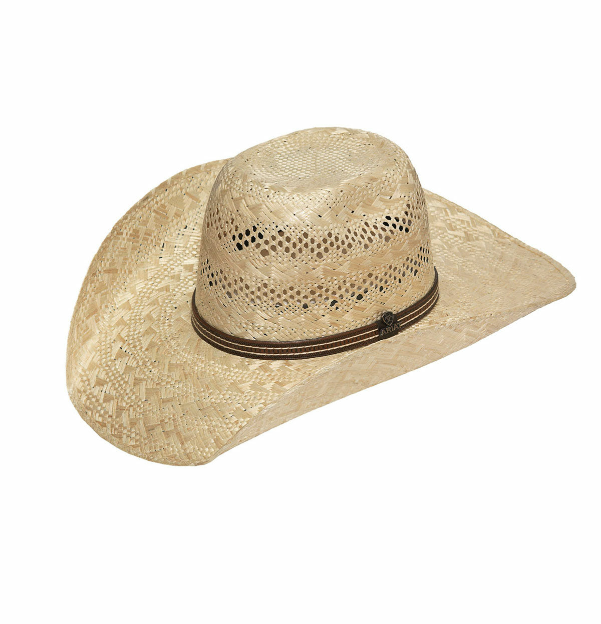 M & F  Western Ariat Men's Sisal Hat