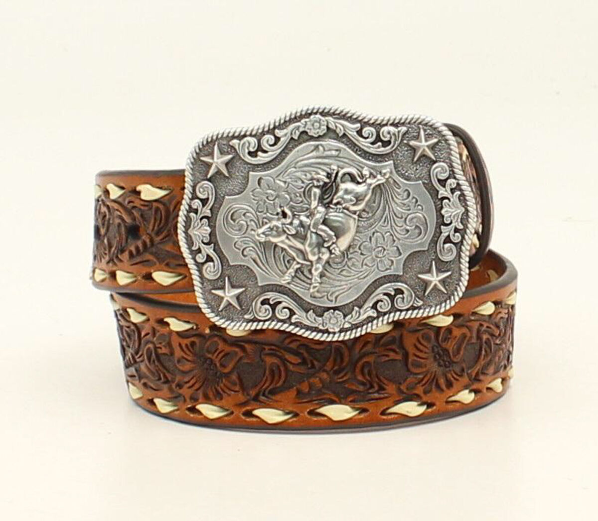 Nocona Boy's Floral Belt