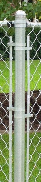 Yardgard 96 In. H 16 Gauge Metal Chain Link Fence Corner Post - Case Of: 1