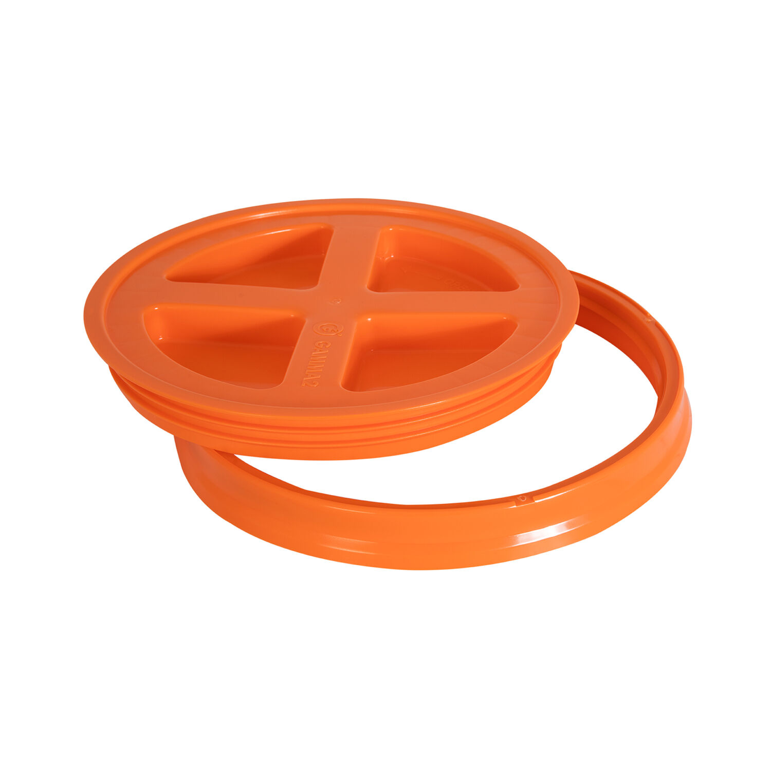 GAMMA2 Gamma Seal Lid For 5 Gallon Bucket - Orange, 5 gal