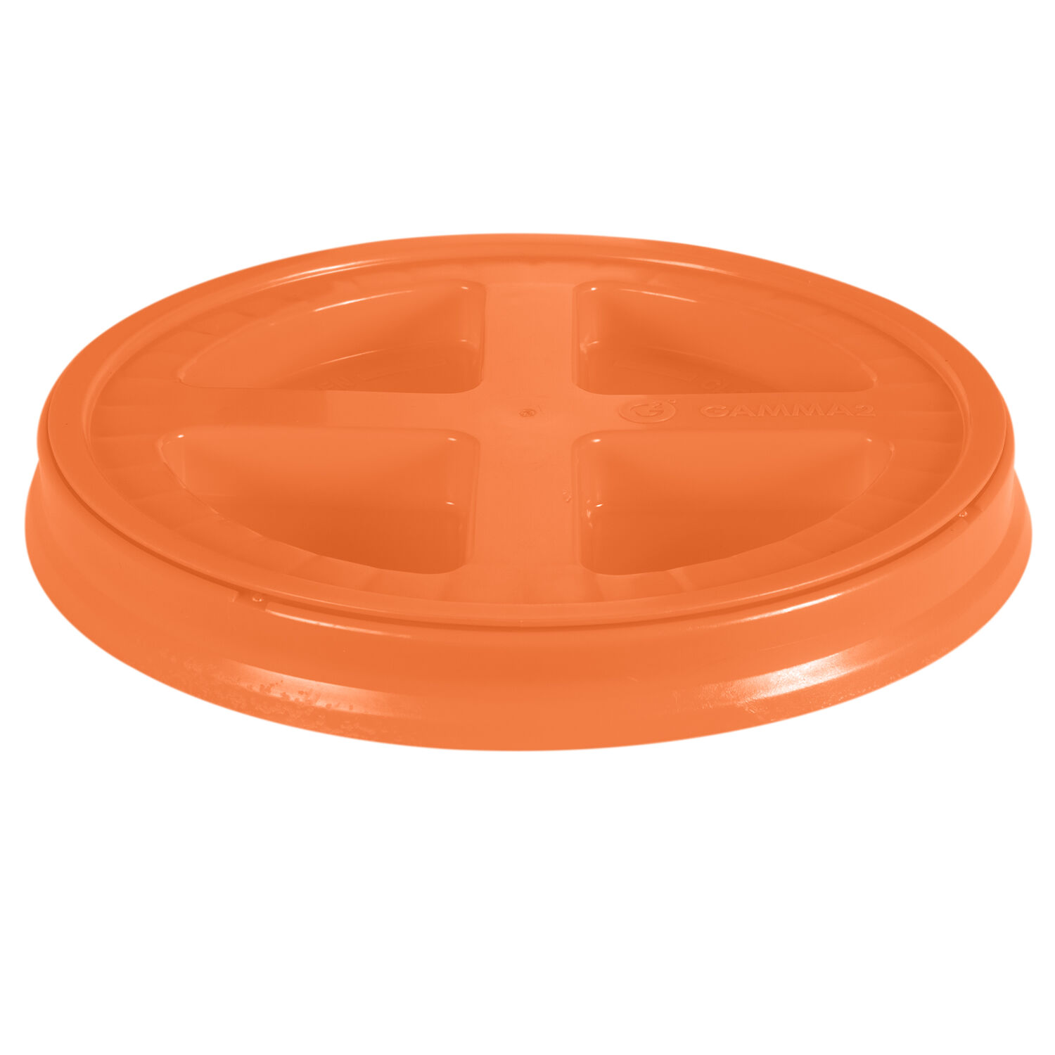 GAMMA2 Gamma Seal Lid For 5 Gallon Bucket - Orange, 5 gal