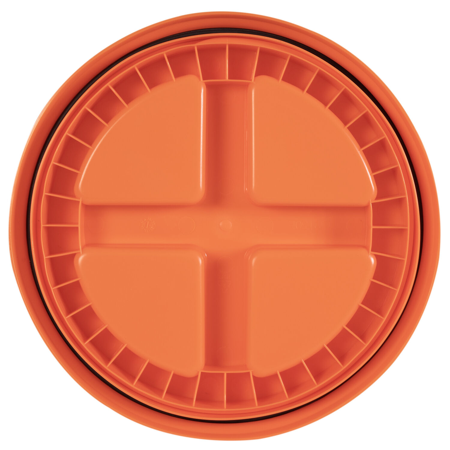 GAMMA2 Gamma Seal Lid For 5 Gallon Bucket - Orange, 5 gal