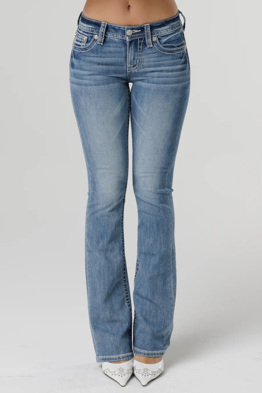 Jeans Crossroads Classic Taille 16 S Femme - Occasion Très Bon état