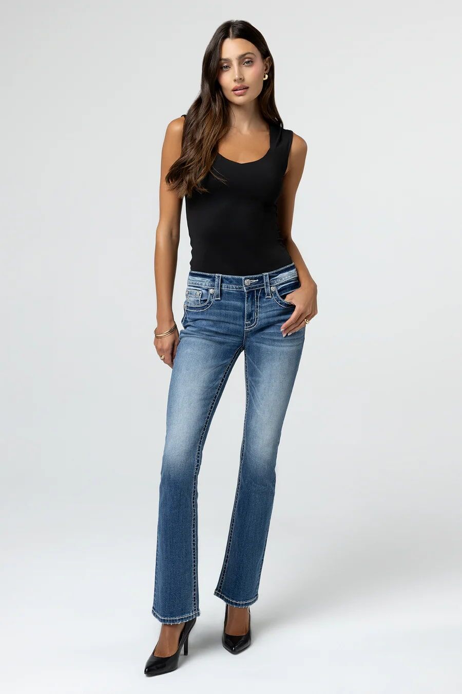 Miss Me Women's Seraphina Bootcut Jeans