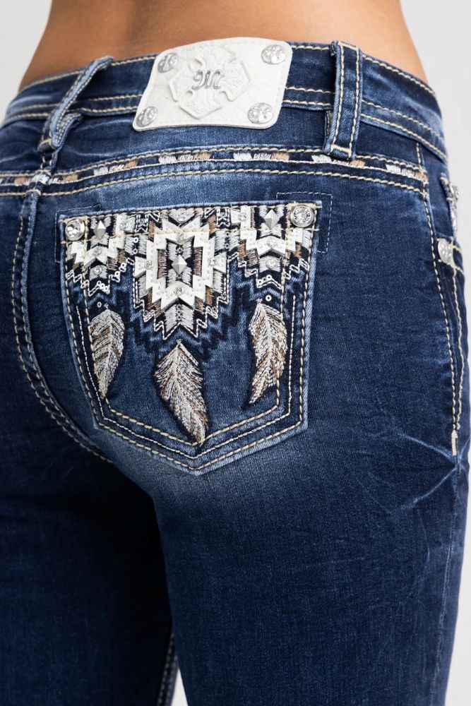 Miss Me Women's Reverie Dreams Bootcut Jeans