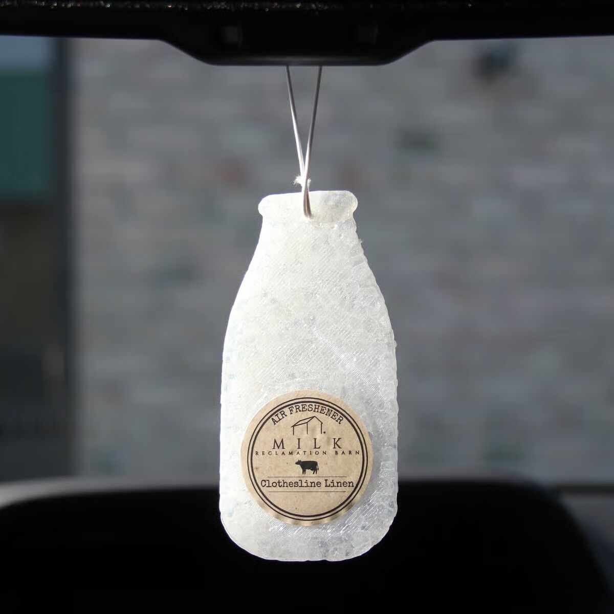 Milk Reclamation Barn Coconut Cream Scent Car Air Freshener