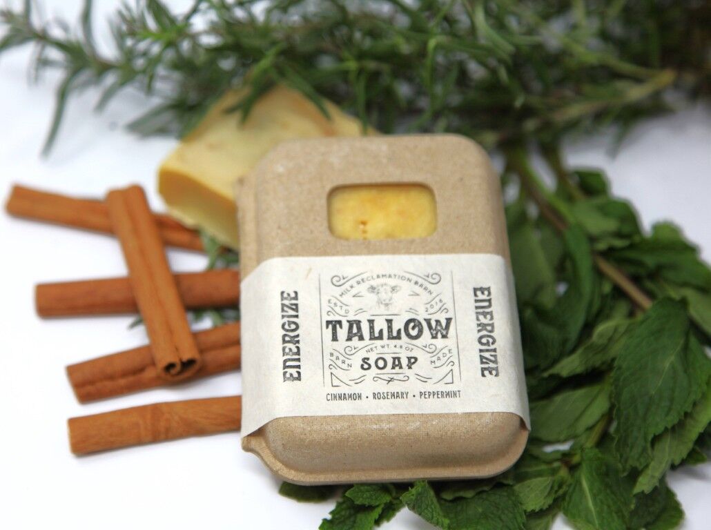 Milk Reclamation Barn Energize Tallow Soap